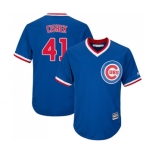 Men's Majestic Chicago Cubs #41 Steve Cishek Replica Royal Blue Cooperstown Cool Base MLB Jersey Men's Majestic Chicago Cubs #41 Steve Cishek Replica Royal Blue Cooperstown Cool Base MLB Jersey