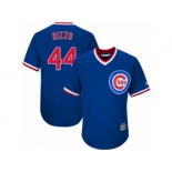 Men's Majestic Chicago Cubs #44 Anthony Rizzo Royal Blue Flexbase Authentic Collection Cooperstown MLB Jersey Men's Majestic Chicago Cubs #44 Anthony Rizzo Royal Blue Flexbase Authentic Collection Cooperstown MLB Jersey