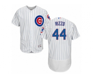 Men's Majestic Chicago Cubs #44 Anthony Rizzo White Flexbase Authentic Collection MLB Jersey