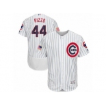 Men's Majestic Chicago Cubs #44 Anthony Rizzo White Stars & Stripes Authentic Collection Flex Base MLB Jersey Men's Majestic Chicago Cubs #44 Anthony Rizzo White Stars & Stripes Authentic Collection Flex Base MLB Jersey