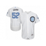 Men's Majestic Chicago Cubs #52 Justin Grimm Authentic White 2016 Father's Day Fashion Flex Base MLB Jersey Men's Majestic Chicago Cubs #52 Justin Grimm Authentic White 2016 Father's Day Fashion Flex Base MLB Jersey
