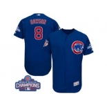 Men's Majestic Chicago Cubs #8 Andre Dawson Royal Blue 2016 World Series Champions Flexbase Authentic Collection MLB Jersey Men's Majestic Chicago Cubs #8 Andre Dawson Royal Blue 2016 World Series Champions Flexbase Authentic Collection MLB Jersey