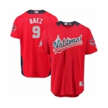 Men's Majestic Chicago Cubs #9 Javier Baez Game Red National League 2018 MLB All-Star MLB Jersey Men's Majestic Chicago Cubs #9 Javier Baez Game Red National League 2018 MLB All-Star MLB Jersey