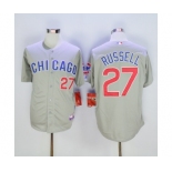 mlb jerseys chicago cubs #27 addison russell grey mlb jerseys chicago cubs #27 addison russell grey