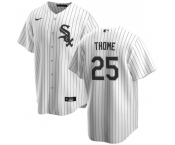 Men's Chicago White Sox #25 Jim Thome White Cool Base Stitched Baseball Jersey Men's Chicago White Sox #25 Jim Thome White Cool Base Stitched Baseball Jersey