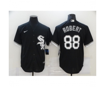 Men's Chicago White Sox #88 Luis Robert Nike Black 2020 Jerseys