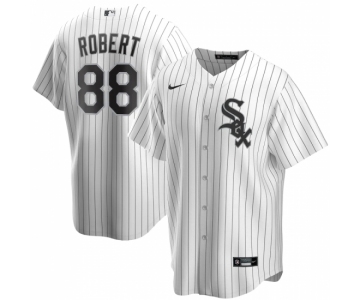 Men's Chicago White Sox #88 Luis Robert Nike White Home 2020 Replica Player Jersey