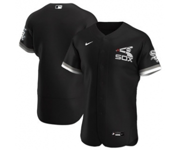 Men's Nike Chicago White Sox 2020 Black Alternate Authentic Team Baseball Jersey