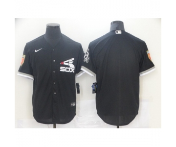 Men's Nike Chicago White Sox Blank Black Authentic Jersey