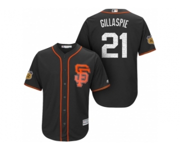 Men's San Francisco Giants #21 Conor Gillaspie 2017 Spring Training Cool Base Stitched MLB Jersey