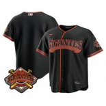 Men's San Francisco Giants Blank Black 2026 Alternate Stadium Stitched Jersey