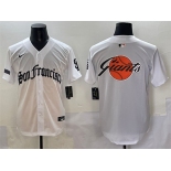 Men's San Francisco Team Big Logo White 'Gothic Fog Edition' Vapor Premier Limited Stitched Jersey