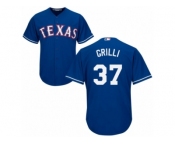 Texas Rangers #37 Jason Grilli Replica Royal Blue Alternate 2 Cool Base MLB Jersey