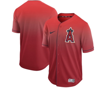 Men's Nike Los Angeles Angels Of Anaheim Bank Red Drift Fashion MLB Jersey