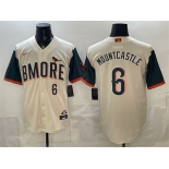 Men's Baltimore Orioles #6 Ryan Mountcastle Natural 2026 City Connect Stadium Stitched Baseball Jersey