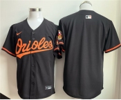 Men's Baltimore Orioles Blank Black 2025 Alternate Limited Stitched Baseball Jersey Men's Baltimore Orioles Blank Black 2025 Alternate Limited Stitched Baseball Jersey