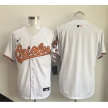 Men's Baltimore Orioles Blank White 2025 Limited Stitched Baseball Jersey