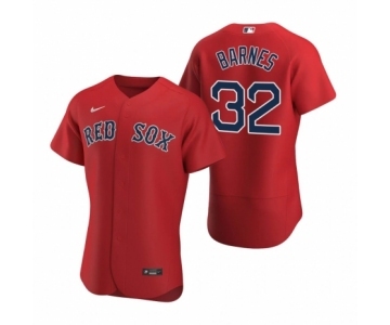 Men's Boston Red Sox #32 Matt Barnes Nike Red Authentic 2020 Alternate Jersey