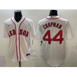 Men's Boston Red Sox #44 Aroldis Chapman White Cool Base Stitched Baseball Jersey Men's Boston Red Sox #44 Aroldis Chapman White Cool Base Stitched Baseball Jersey