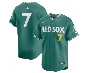 Men's Boston Red Sox #7 Masataka Yoshida Green 2025 City Connect Limited Stitched Baseball Jersey