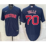 Men's Boston Red Sox #70 Payton Tolle Navy Cool Base Stitched Jersey Men's Boston Red Sox #70 Payton Tolle Navy Cool Base Stitched Jersey