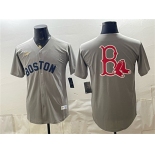 Men's Boston Red Sox Team Big Logo Grey Cooperstown Collection Limited Stitched Baseball Jersey Men's Boston Red Sox Team Big Logo Grey Cooperstown Collection Limited Stitched Baseball Jersey