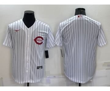 Men's Cincinnati Reds Blank 2022 White Field of Dreams Stitched Baseball Jersey