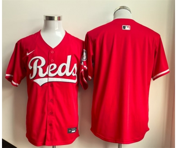 Men's Cincinnati Reds Blank Red Limited Stitched Baseball Jersey