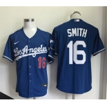 Men's Los Angeles Dodgers #16 Will Smith Royal 2026 Stitched Baseball Jersey