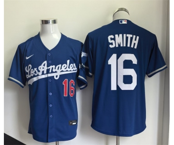 Men's Los Angeles Dodgers #16 Will Smith Royal 2026 Stitched Baseball Jersey