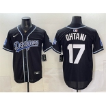 Men's Los Angeles Dodgers #17 Shohei Ohtani B2B Champs 2026 Black Out Style Vapor Limited Stitched Baseball Jersey Men's Los Angeles Dodgers #17 Shohei Ohtani B2B Champs 2026 Black Out Style Vapor Limited Stitched Baseball Jersey