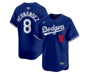 Men's Los Angeles Dodgers #8 Enrique Hernandez Royal Limited Stitched Baseball Jersey Men's Los Angeles Dodgers #8 Enrique Hernandez Royal Limited Stitched Baseball Jersey