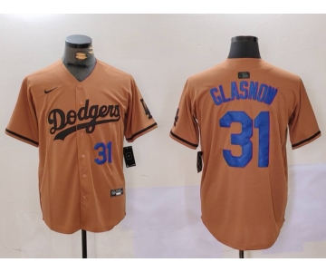 Men's Los Angeles Dodgers #8 Kike Hernandez Number Olive Cool Base Limited Stitched Jersey