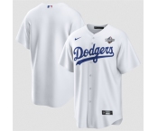 Men's Los Angeles Dodgers Blank White 2025 World Series Home Cool Base Stitched Baseball Jersey Men's Los Angeles Dodgers Blank White 2025 World Series Home Cool Base Stitched Baseball Jersey