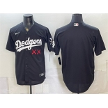 Men's Los Angeles Dodgers x KAWS Black Vapor Premier Limited Stitched Baseball Jersey Men's Los Angeles Dodgers x KAWS Black Vapor Premier Limited Stitched Baseball Jersey