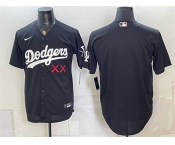 Men's Los Angeles Dodgers x KAWS Black Vapor Premier Limited Stitched Baseball Jersey Men's Los Angeles Dodgers x KAWS Black Vapor Premier Limited Stitched Baseball Jersey