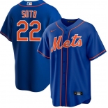 Men's New York Mets #22 Juan Soto Royal 2024 Cool Base Limited Stitched Baseball Jersey