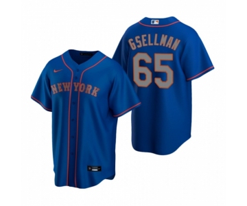 Men's Nike New York Mets #65 Robert Gsellman Royal Alternate Road Stitched Baseball Jersey