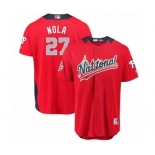 Men's Majestic Philadelphia Phillies #27 Aaron Nola Game Red National League 2018 MLB All-Star MLB Jersey Men's Majestic Philadelphia Phillies #27 Aaron Nola Game Red National League 2018 MLB All-Star MLB Jersey