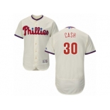 Men's Majestic Philadelphia Phillies #30 Dave Cash Cream Flexbase Authentic Collection MLB Jersey Men's Majestic Philadelphia Phillies #30 Dave Cash Cream Flexbase Authentic Collection MLB Jersey
