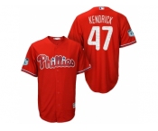 Men's Philadelphia Phillies #47 Howie Kendrick 2017 Spring Training Cool Base Stitched MLB Jersey