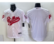 Men's Philadelphia Phillies Blank White 2026 Field of Dreams Stadium Stitched Baseball Jersey Men's Philadelphia Phillies Blank White 2026 Field of Dreams Stadium Stitched Baseball Jersey