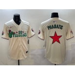Men's Philadelphia Phillies Phanatic Cream Limited Stitched Jersey
