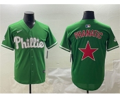 Men's Philadelphia Phillies Phanatic Green Limited Stitched Jersey