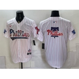 Men's Philadelphia Phillies Team Big Logo White 2026 All-Star & USA 250 Fourth of July Home Stitched Baseball Jerse Men's Philadelphia Phillies Team Big Logo White 2026 All-Star & USA 250 Fourth of July Home Stitched Baseball Jerse