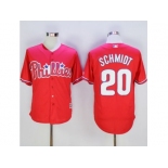 Philadelphia Phillies #20 Mike Schmidt Red New Cool Base Stitched Baseball Jersey Philadelphia Phillies #20 Mike Schmidt Red New Cool Base Stitched Baseball Jersey