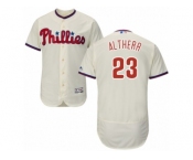 Philadelphia Phillies #23 Aaron Altherr Cream Flexbase Authentic Collection MLB Jersey Philadelphia Phillies #23 Aaron Altherr Cream Flexbase Authentic Collection MLB Jersey