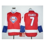 Philadelphia Phillies #7 Maikel Franco Red Long Sleeve Stitched Baseball Jersey Philadelphia Phillies #7 Maikel Franco Red Long Sleeve Stitched Baseball Jersey