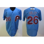 mlb jerseys philadelphia phillies #26 utley m&n blue mlb jerseys philadelphia phillies #26 utley m&n blue