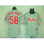 mlb jerseys philadelphia phillies #58 papelbon grey mlb jerseys philadelphia phillies #58 papelbon grey